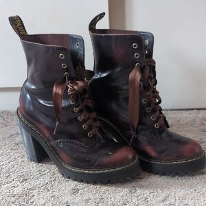 Women's Brown Leather Boots